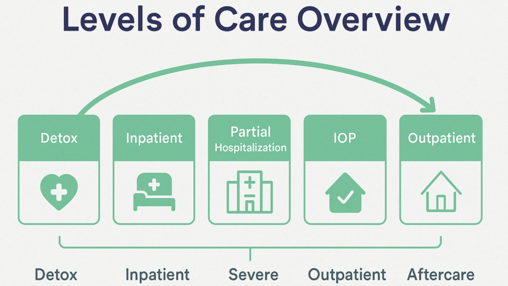 IOP Vs Inpatient Levels of Care overview
